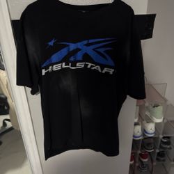 Hellstar Black Graphic T-Shirt