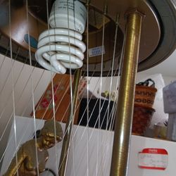 70's Vintage goddess oil rain lamp