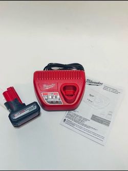 🔥 Milwaukee M12 5.0 H.O Battery + Charger