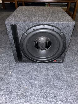 Memphis 12 Inch 4 Ohm Sub And Box 