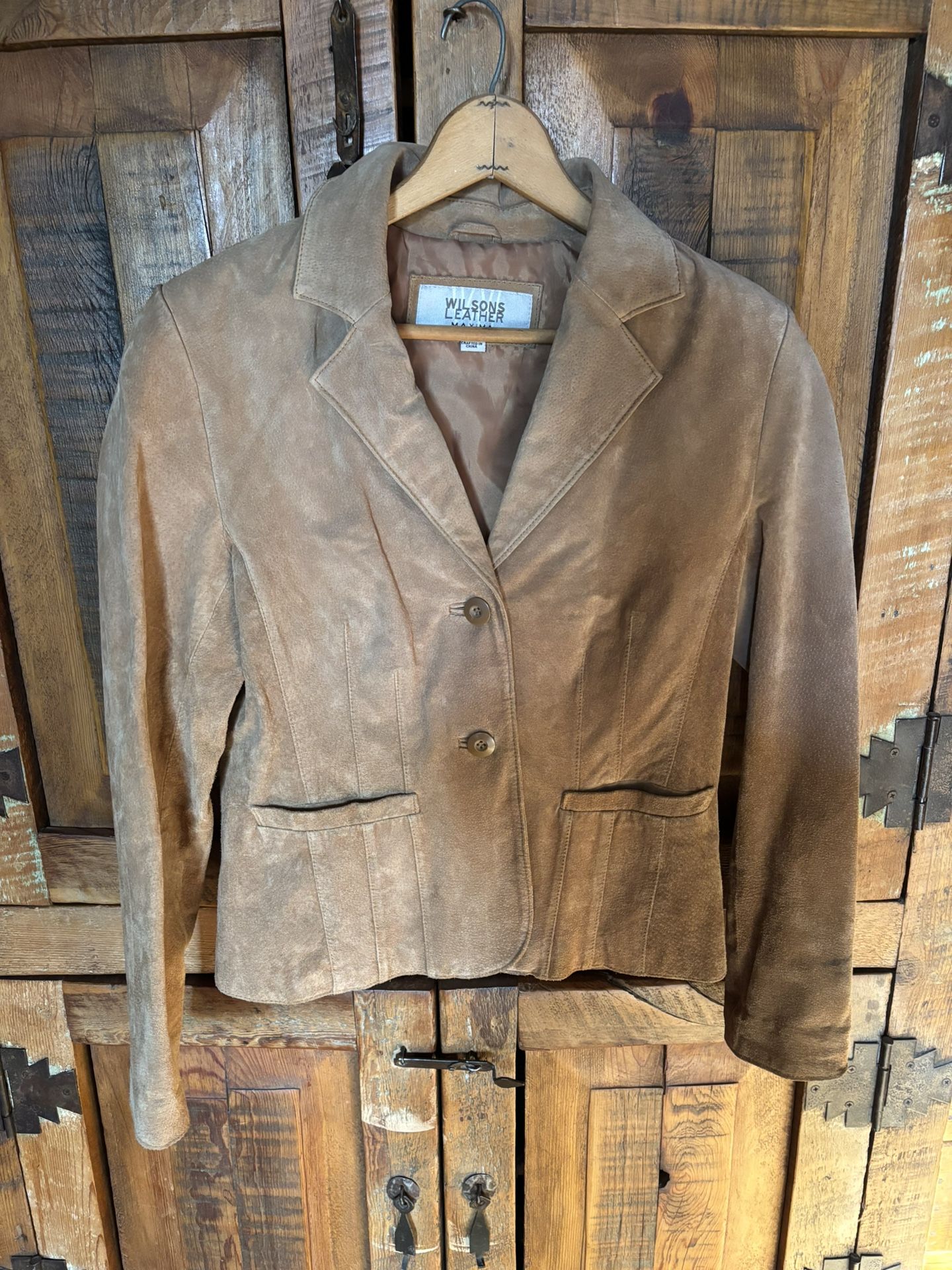 Suede Wilson Leather Jacket (Vintage)