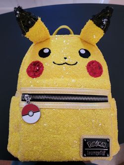 Loungefly Pokémon Pikachu Sequin Mini Backpack
