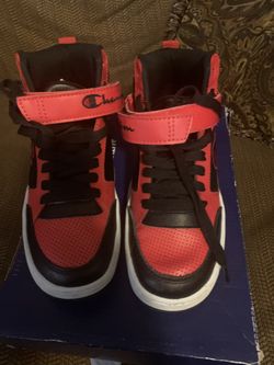 Kids Champions Red And Black Size 5