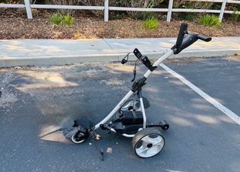 Golf Electric Push Cart with Charger and 2 Controllers