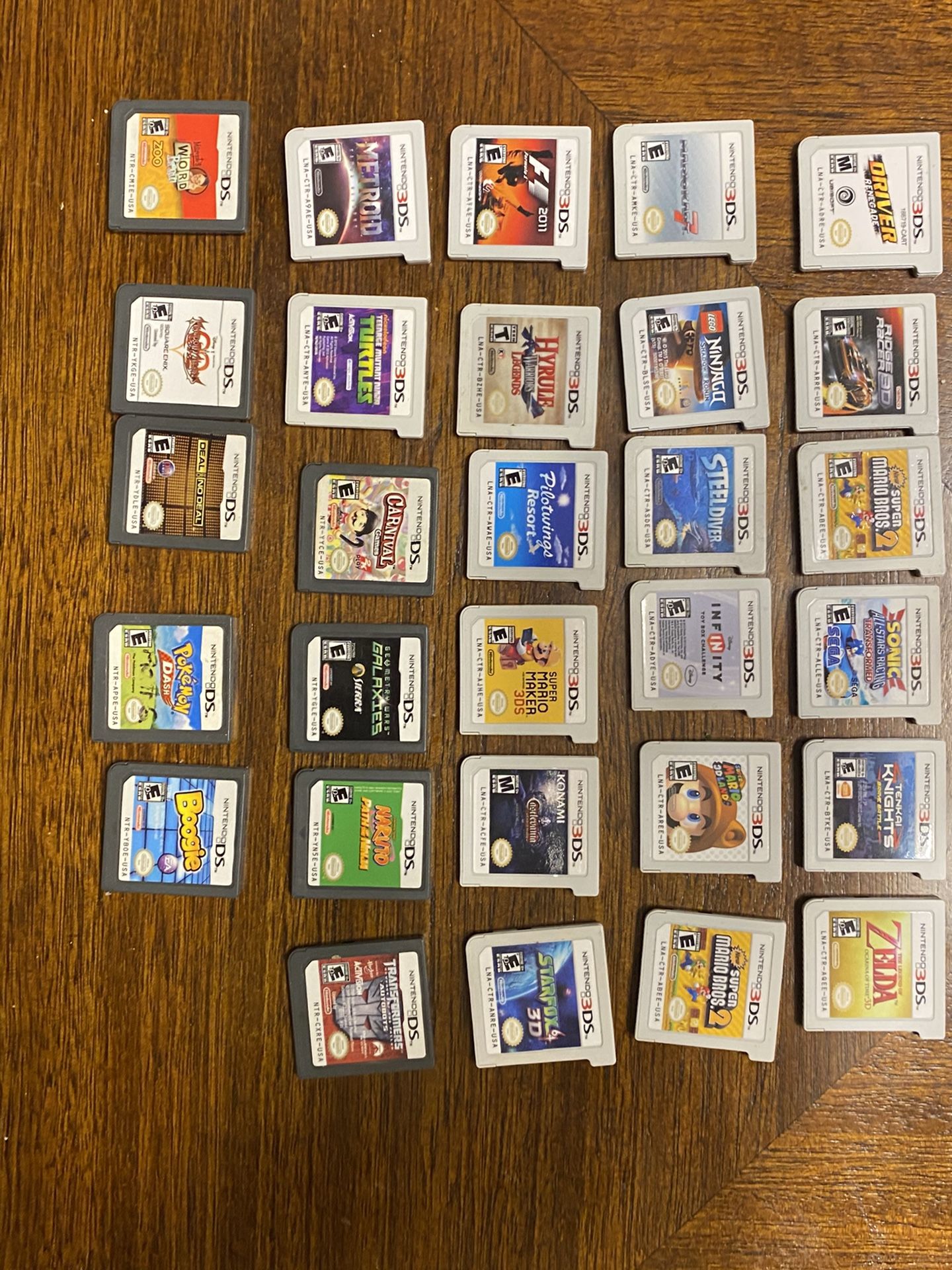 Nintendo 3DS with games for sale