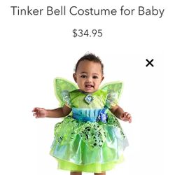 Tinkerbell baby costume