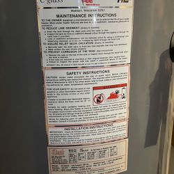 WATER HEATER (50 gallon OIL BURNER) FOR PARTS