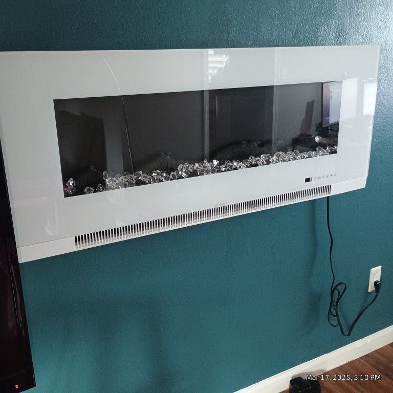 Electric Heater Fireplace 50 Inch