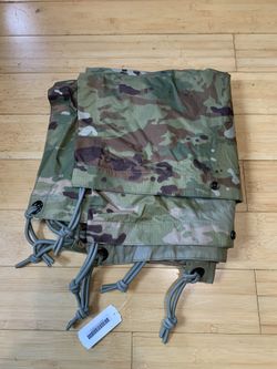 GI US Army OCP Tarpaulin Multicam Tan Reversible Field Tarp Military Waterproof