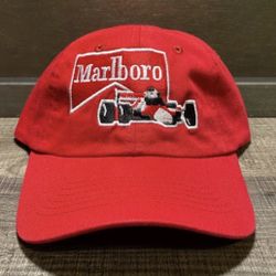 Deadstock Retro Marlboro Racing Embroidered Hat