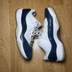 Jordan 11 Snakeskin blue