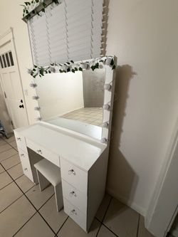 Vanity blanco