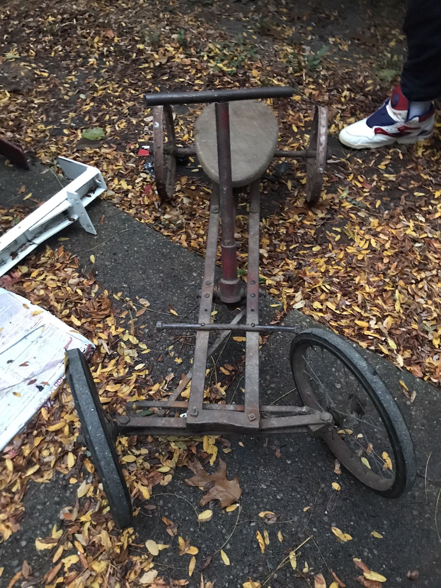 Antique Irish Peddle Cart