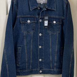 True Religion Trucker Denim Jean Jacket Mens Size M