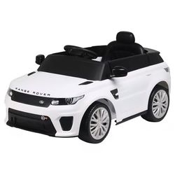 12V Range Rover Powered Ride-On - White