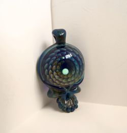 Fumed stealie pendant