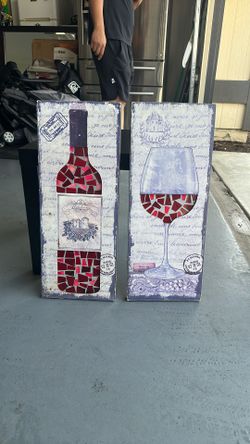 Wine 2 Piece Picture Frames