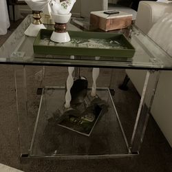 Sofa Table And Side Table Glass