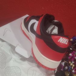 Size 11 Nike Dunks bred 1 color way