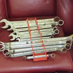 SNAP-ON 12 Piece Standard Wrench Set