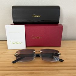 Sunglasses Cartier New With Box