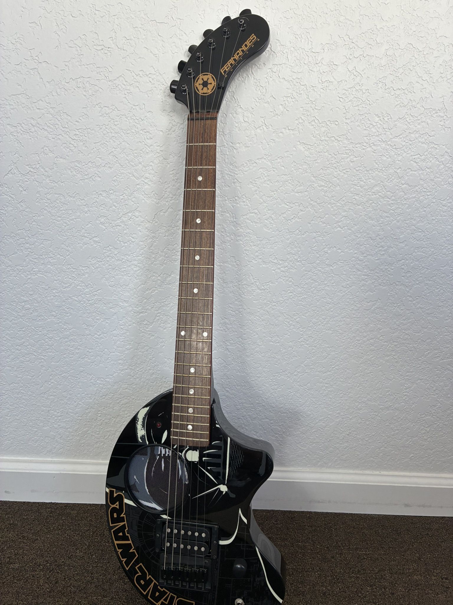 FERNANDES ZO-3 NOMAD STAR WARS DARTH VADER GUITAR 2001