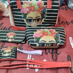 Cartera De Frida 4 Pc.