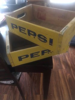 2 Pepsi crates