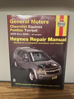 Haynes Repair Manual Chevy Equinox - NEW