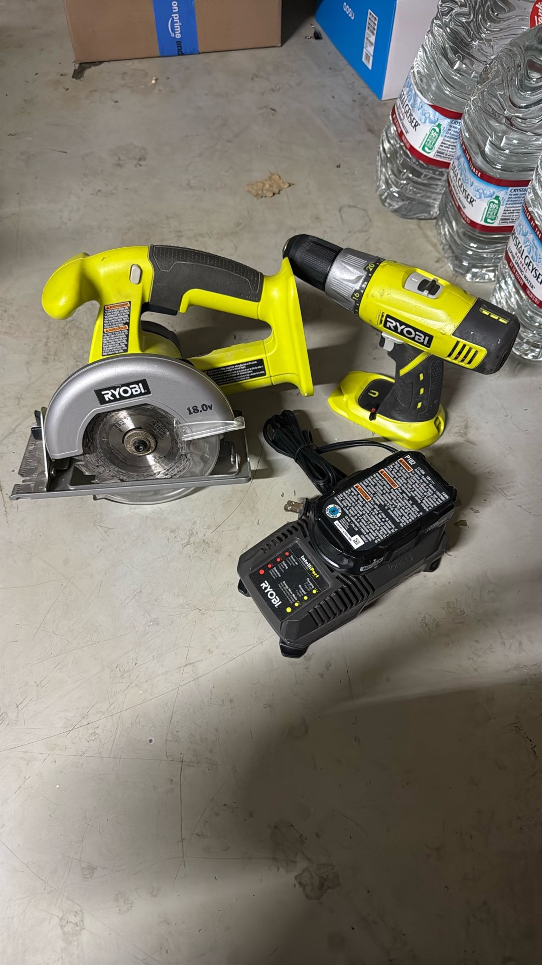 RYOBI 18V Cordless 2-Tool Combo