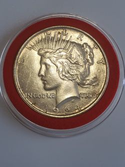 1924 Peace Dollar
