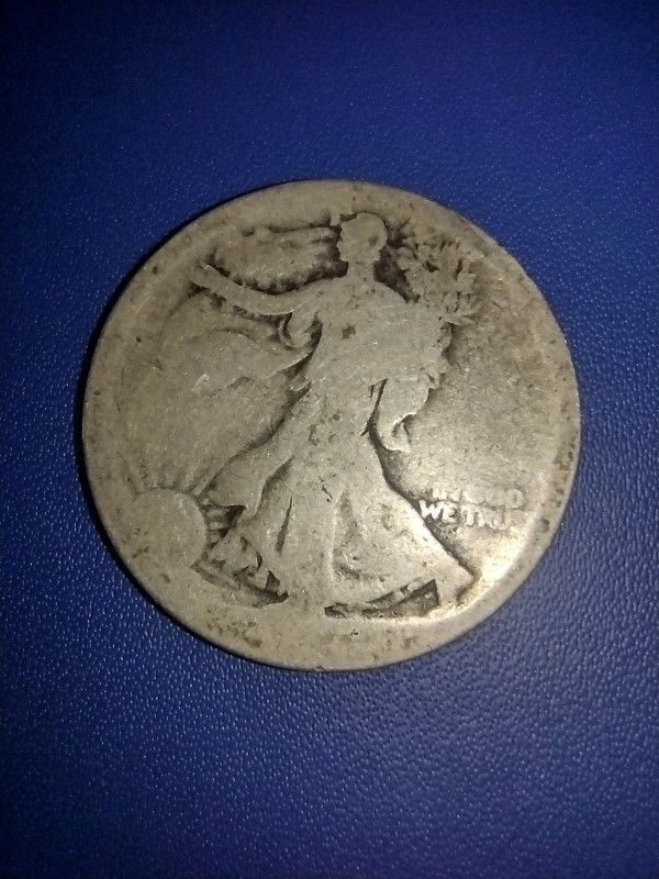 Unknown Year Walking Liberty Half Dollar