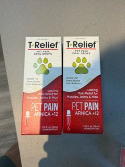T Relief pet pain drops