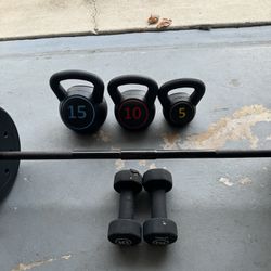 training weights