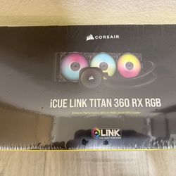 Corsair Icue Link titan 360 Rx LCD Liquid Cooler
