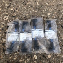 Johnson Evinrude spark plug wires 6 inch And coils. One new coil and one used.