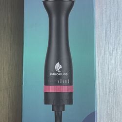 MiroPure 4 in 1 Blow Dryer and Hair Styler Brush Volumizer with 4 Speed Temp Settings