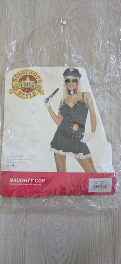 Hollywood Costumes Naughty Cop Halloween Costume