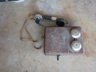 Antique Kellogg Telephone 