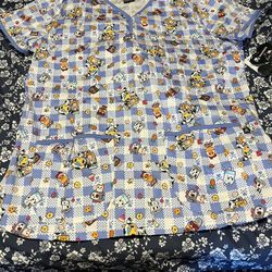 Koi Scrub Top