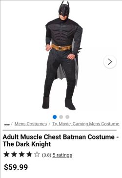 Batman costume black