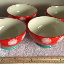 Pioneer Woman 4 Piece Bowls Set
