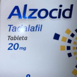 Alzocid tadafil box