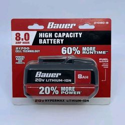 Bauer And Hercules 5.0 And 8.0 Batteries 