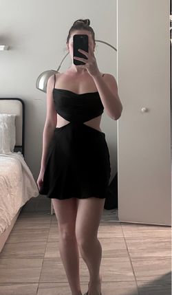 Zara black dress