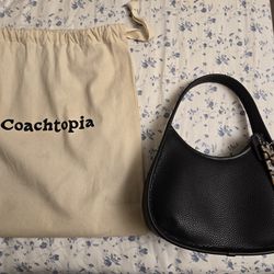 Coach Coachtopia Ergo Black Leather Bag