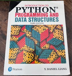 Intro to Python Programming and Data Structures