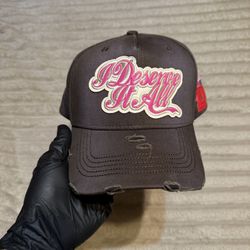 Dandy hats I deserve it all