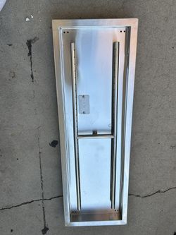 Fire Pit Pan Whit Burner