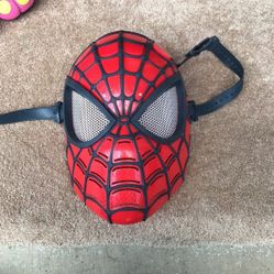 Spider-Man mask that lights up